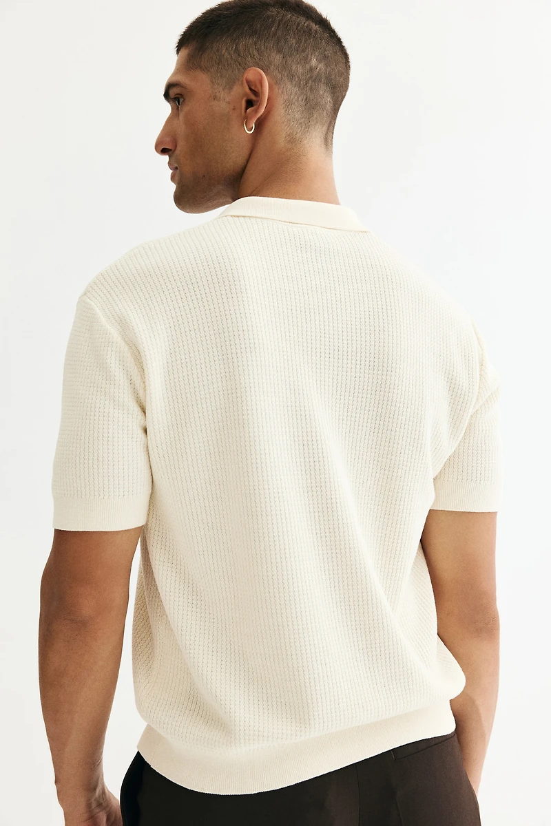 Regular Fit Knitted polo shirt