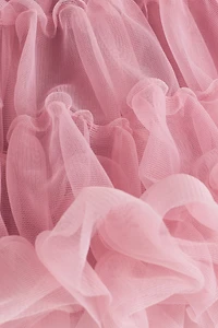 Tiered Tulle Skirt