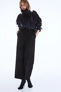 Wide-Leg Dress Pants