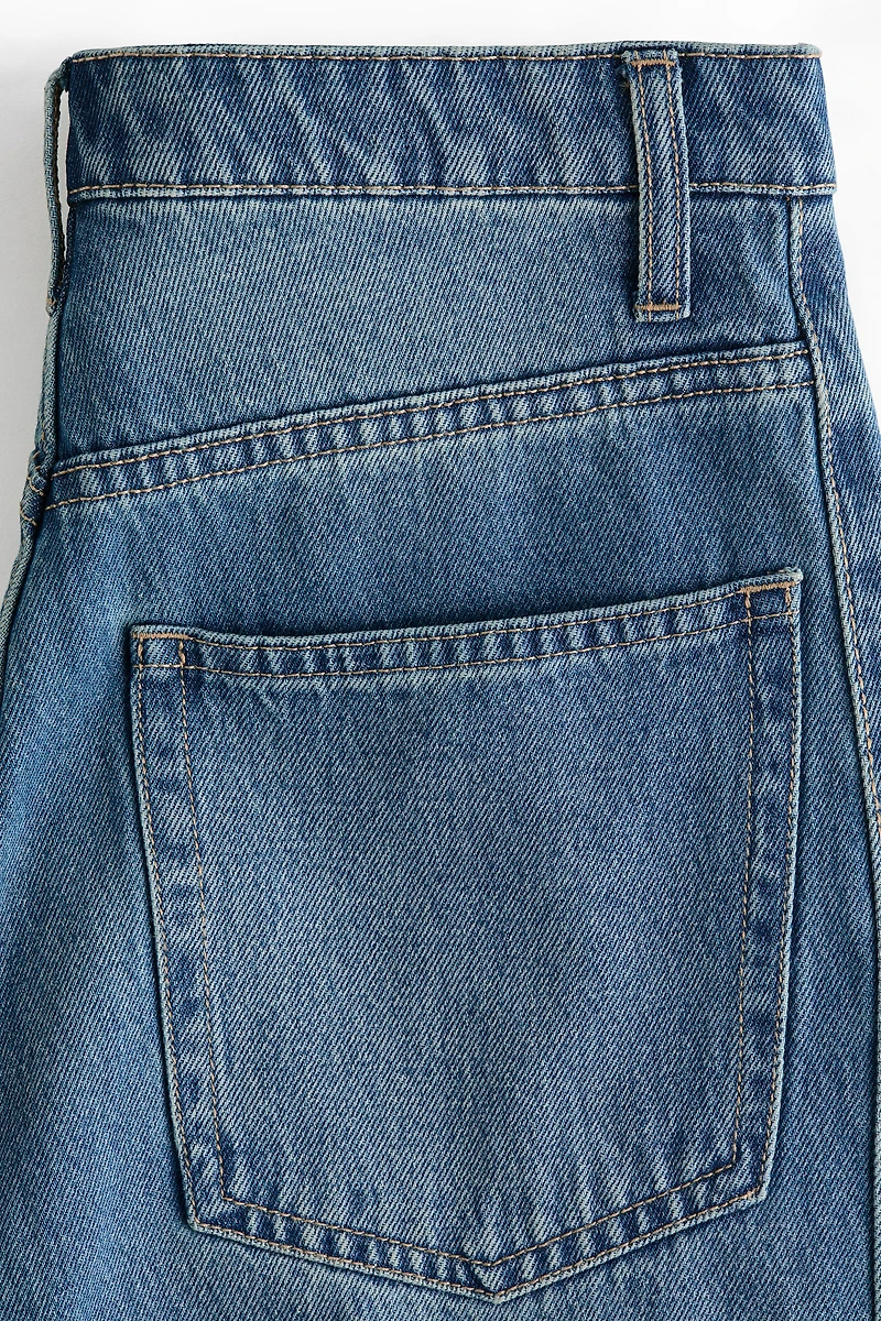 Denim Bermuda Shorts