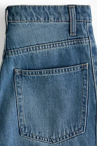 Denim Bermuda Shorts