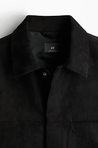 Regular Fit Napped Overshirt