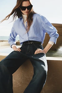 Oversized Poplin Shirt