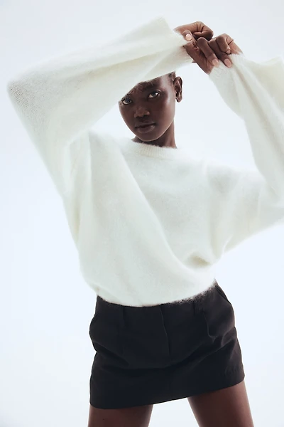 Oversized Mohair-Blend Sweater