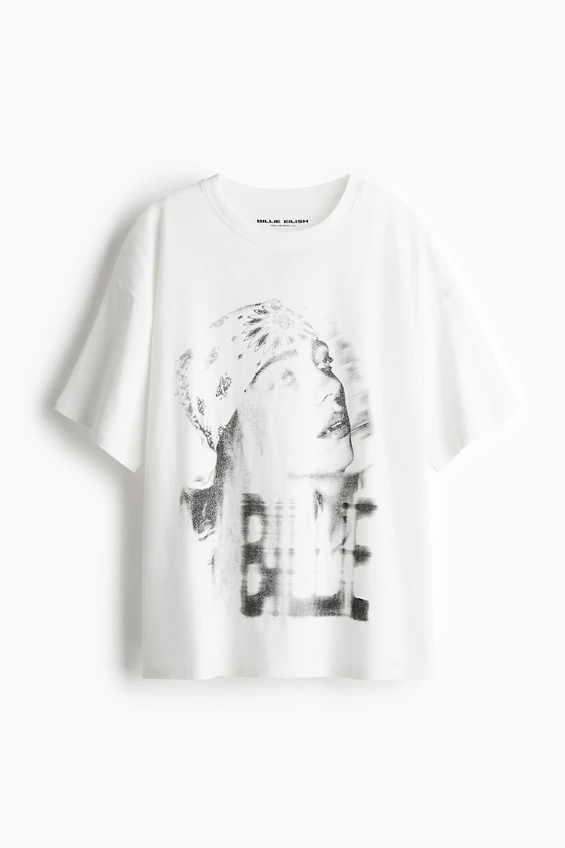 T-shirt ample imprimé