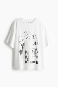 T-shirt ample imprimé