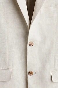 Slim-Fit Linen Jacket