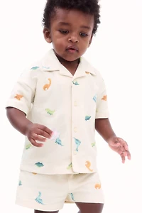 Ensemble 2 pièces en éponge avec chemise et short