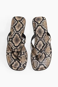 Leather Flip-Flops