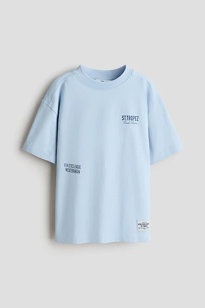 T-shirt avec motif imprimé