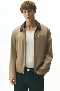 Veste classique avec col