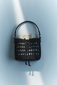 Sac à bandoulière en paille
