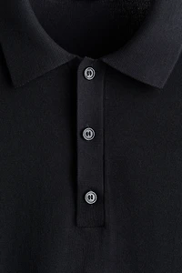 Regular-Fit Knit Polo Shirt