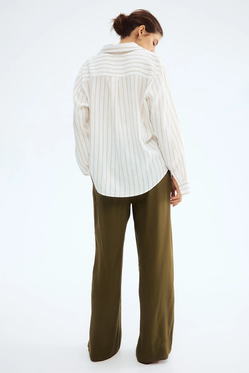 MAMA Straight Twill Pants