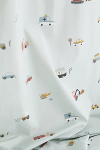 2-pack Patterned Cotton Curtains