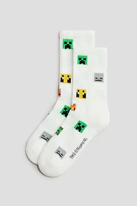 5-pack Intarsia-motif Socks