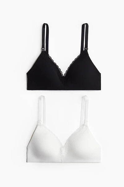 MAMA Lot de 2 soutiens-gorge d’allaitement