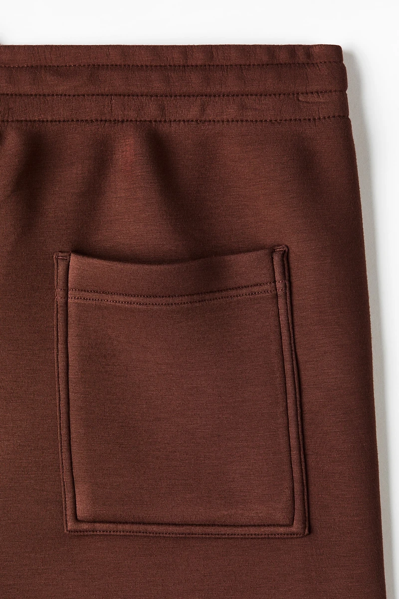 Relaxed-Fit Scuba Shorts