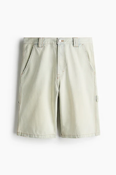 Short avec passant Coupe Flottante en denim