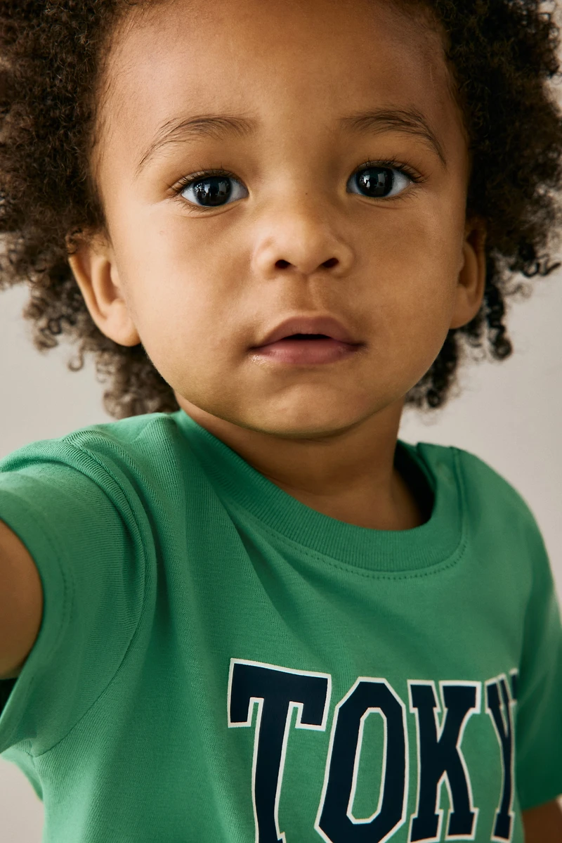 Printed Cotton T-Shirt