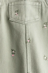 Ensemble 2 pièces robe salopette et haut