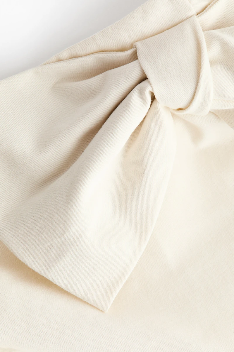 Bow-Detail Bandeau Dress