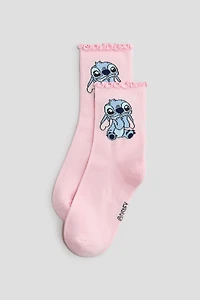 5-Pack Motif-Detail Socks
