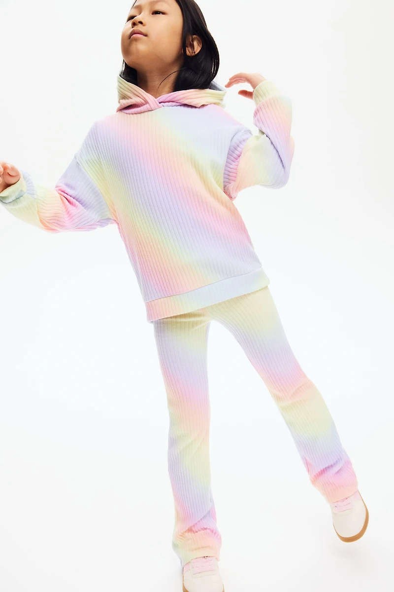 2-Piece Brushed Rib-Knit Set