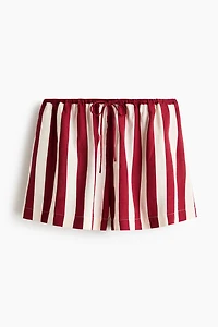 Linen-Blend Shorts