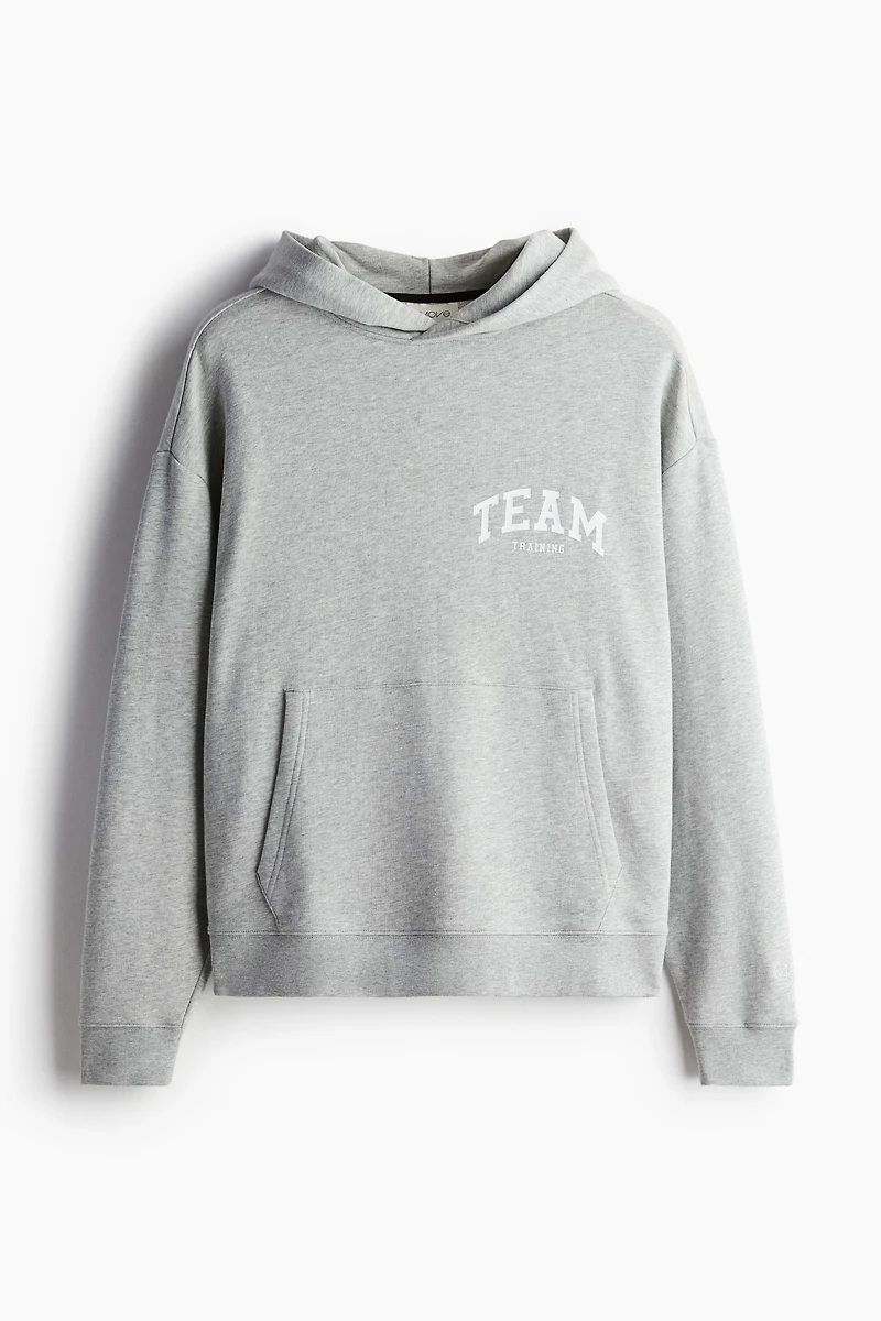 Oversized Fit Sports Hoodie