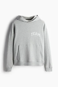 Oversized Fit Sports Hoodie