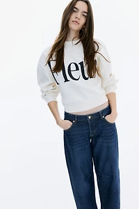 Barrel Regular Cropped Jeans