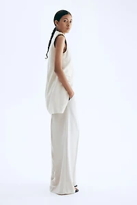 Wide-Leg Dress Pants