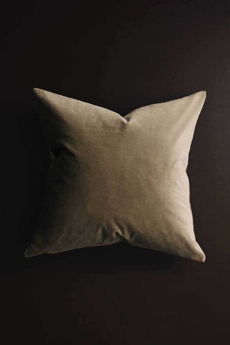 Cotton Velvet Cushion Cover