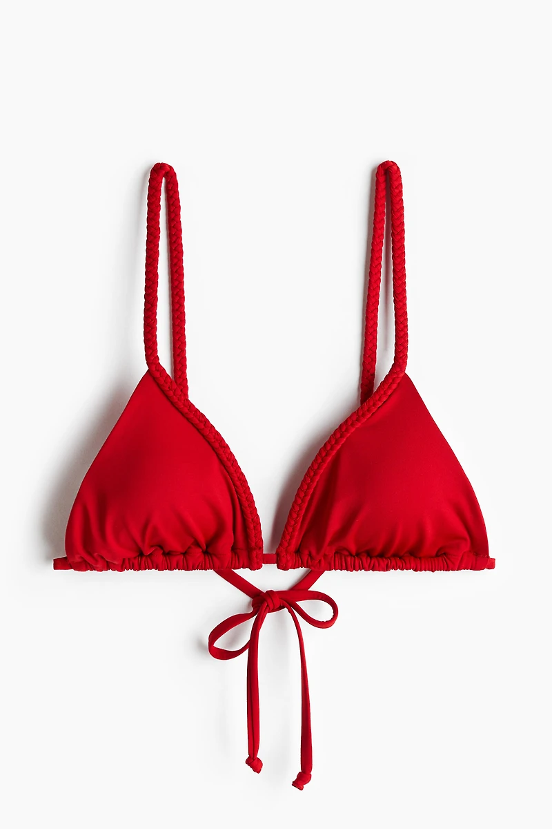Haut de bikini triangulaire coussiné