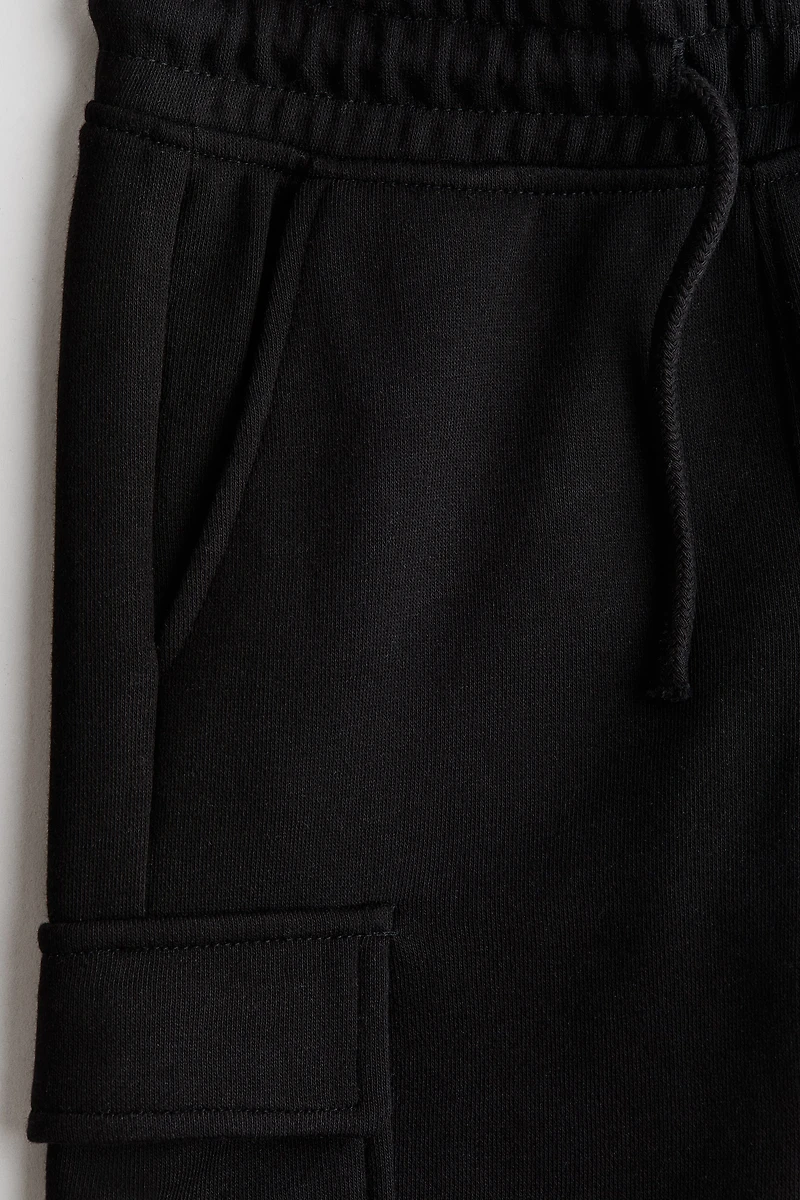 Short cargo en molleton