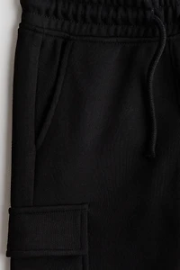 Short cargo en molleton