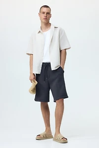 Relaxed-Fit Scuba Shorts