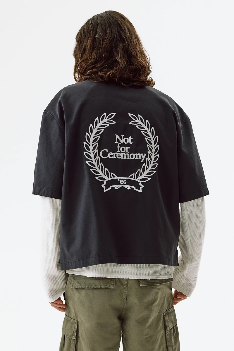 Relaxed-Fit Short-Sleeved Utility Shirt