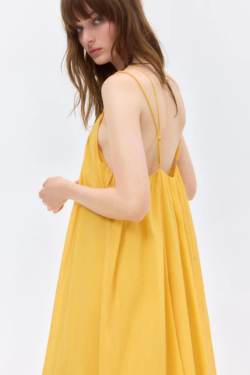 Robe trapèze maxi