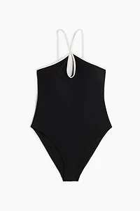 Padded-Cup Cutout Swimsuit