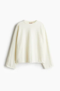 Bouclé-Knit Sweater