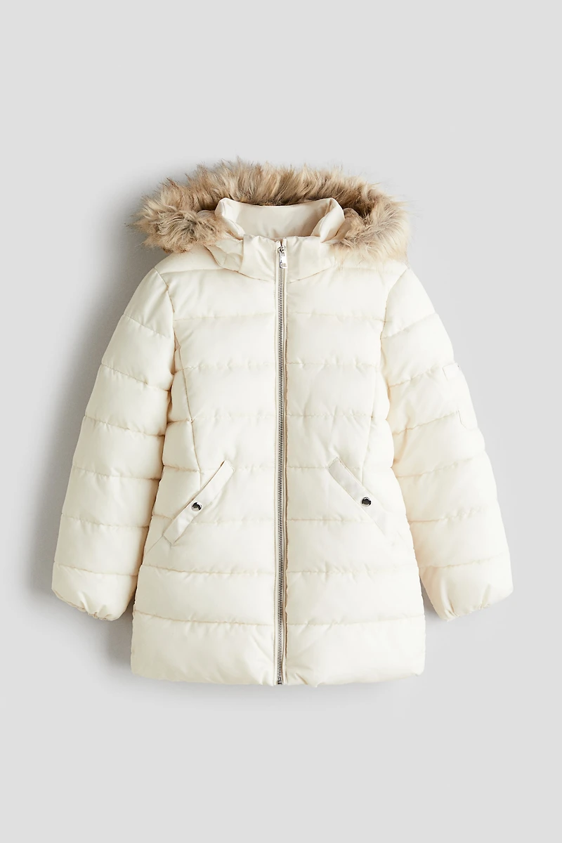 Veste matelassée à capuchon