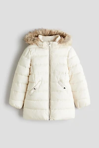 Veste matelassée à capuchon