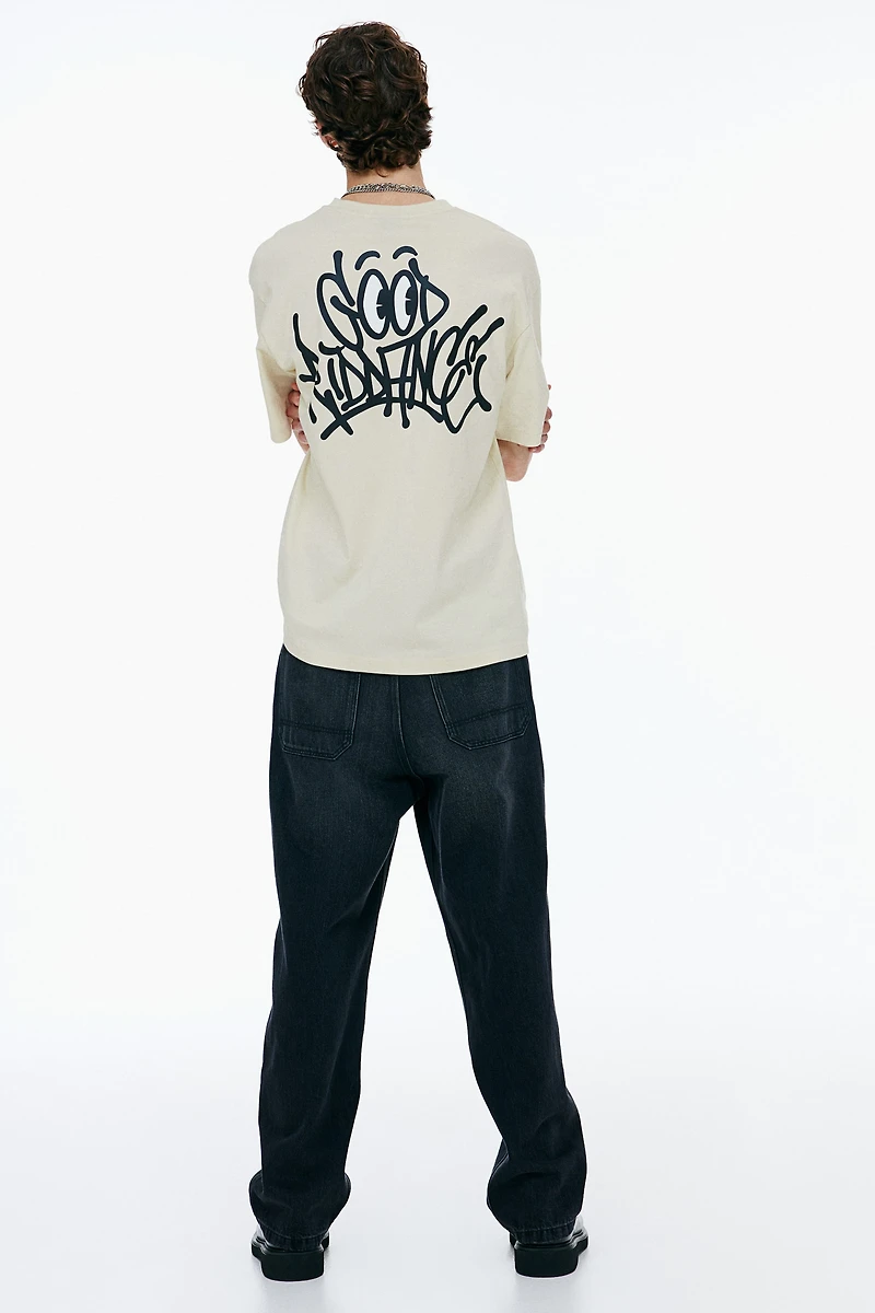 T-shirt imprimé Coupe Flottante