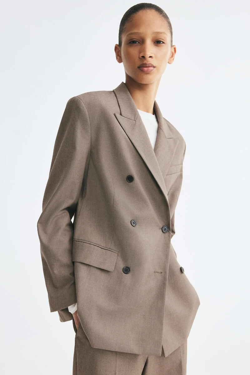 Double-Breasted Blazer