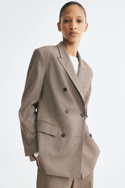 Double-Breasted Blazer