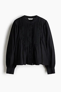 Blouse with Pintucks