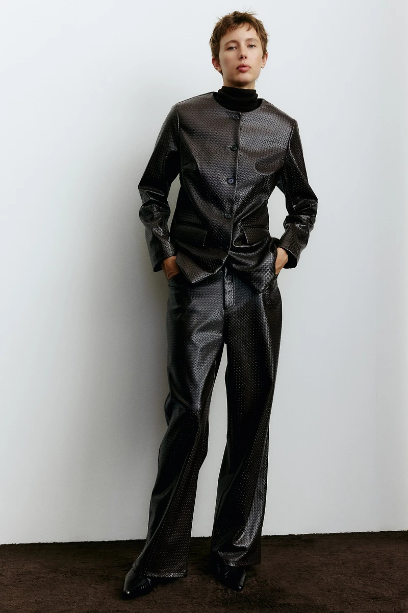 Veste en tissu enduit