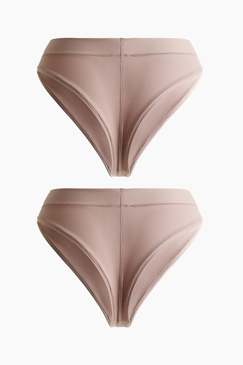 2-Pack Microfiber Brazilian Briefs